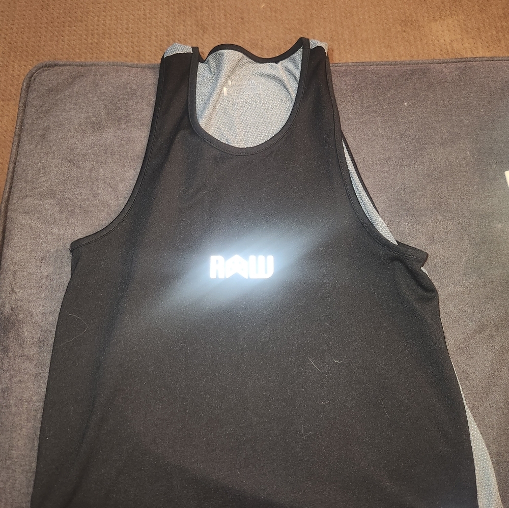 Rawgear Black and Gray Tank Top